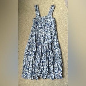 Old Navy Floral Square Neck Summer Midi Dress